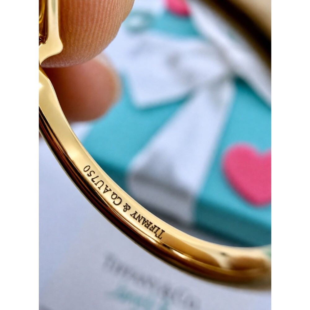 EXT RARE Tiffany & Co. 18k Lemon Quartz Paloma Picasso Sugar Stacks Ring, Sz 5 - Picture 5 of 6